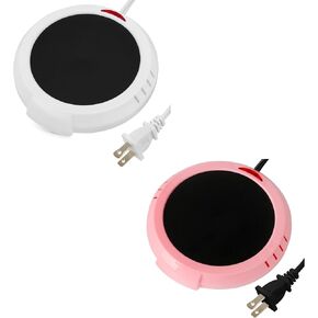Large Candle Warmer White with Large Candle Warmer Pink