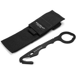 Benchmade - Hook Safety Cutter and O2 Wrench with Black 440C Handle (8 BLKWMED)