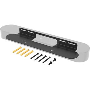 Linone Soundbar Mount for Sonos Beam Wall Mount, Heavy Duty Wall Bracket Mount for Sonos Beam Gen 1 & Gen 2 Sonos Beam Sound Bar, Black