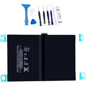 A1664 Battery Compatible with iPad Pro 9.7 2016 Edition A1673 A1674 A1675 3.82V 7306mAh 27.91Whr with Installation Tools