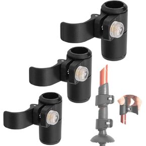 3 Pcs Hiking Poles Lock Buckle，Hiking Pole External Lock，Hiking Pole Parts 18mm+16mm+14mm Quick Release External Flip Locks for Hiking Poles Walking Poles Climbing Stick Mountaineering Poles