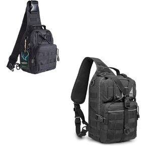G4Free Tactical Sling bag and Big version Sling Backpack for Concealed Carry