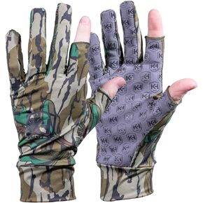 Knight & Hale Run N' Gun™ Gloves - Mossy Oak® Greenleaf®