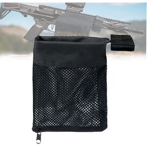 Hunting Brass Case Catcher - Outdoor Portable Tactical Cartridge Nylon Mesh Organizer for Rifle Range Shooting