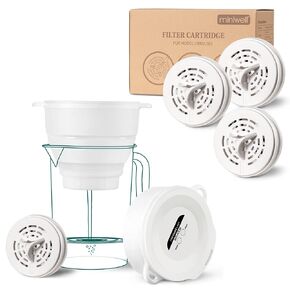 Personal Water Filter Pack with Replacements - Water Purifier Survival Gear- Portable Water Filtration System - Removable Water Filter Hiking Camping Emergency Preparedness - Straw