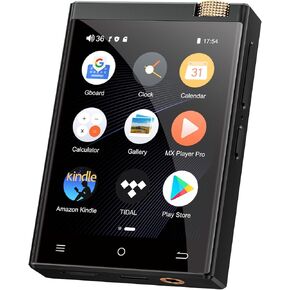 HiFi MP3 Player with Bluetooth and WiFi, Oilsky Lossless DSD High-Resolution Digital Audio Music Player, High-Resolution Portable Audio Player with 64GB Card, Supports up to 1TB