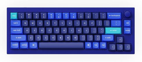 Keychron Q2 قابلة للتبديل RGB الإضاءة الخلفية الزرقاء نسخة مقبض - اللون الأزرق - خاص in Kuwait