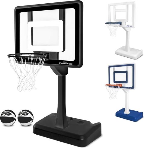 GoSports Splash Hoop ELITE Pool Basketball Hoop with Premium Acrylic Backboard and Water Weighted Base in Saudi Arabia