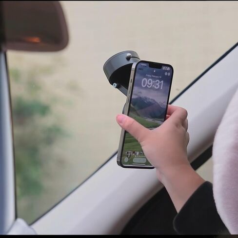 حامل هاتف قابل للتعديل مع مفتاح التشغيل/إيقاف تشغيله ، و 360 درجة دوران ، وقابل للتطبيق ومحمول مع حامل هاتف متعدد الأغراض للسيارة ، والمنزل ، والمكتب المتاح باللون الأسود والأبيض والوردي (الأسود) in Kuwait