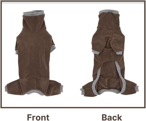 Dachshund Dog Turtleneck Sweater, Winter Warm Clothes for Dachshunds, Sausage Dog Winter Outfit(L) in Saudi Arabia