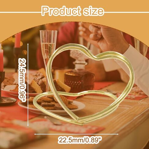 60 Pack Gold Place Card Holder - Round Shape Table Place Cards Holder - Mini Table Card Photo Picture Holders for Wedding Party Birthday Office in Kuwait