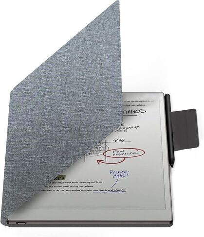 Case for Remarkable Paper Pro Color 11.8",Slim Hard Back Shell Protective with Pen-Buckle,Smart Magnetic Cover for Remarkable Paper Pro 11.8" Color 2024 Released Tablet Only(Black) in Saudi Arabia