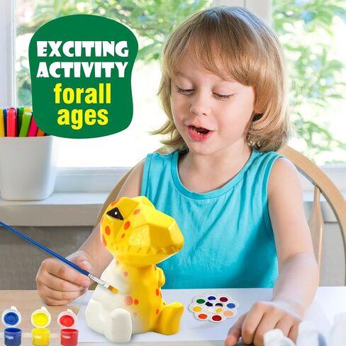 Paint Your Own Dog Lamp Kit - Art & Crafts Painting Kits for Kids, DIY Puppy Crafts Night Light,Art Supplies School Activities,Easter Christmas Birthday Creative Gift for Boys Girls Ages 4 5 6 7 8+ in Saudi Arabia