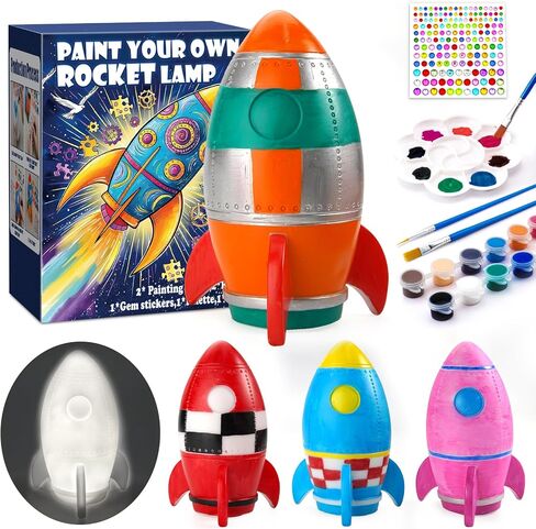 Paint Your Own Dog Lamp Kit - Art & Crafts Painting Kits for Kids, DIY Puppy Crafts Night Light,Art Supplies School Activities,Easter Christmas Birthday Creative Gift for Boys Girls Ages 4 5 6 7 8+ in Saudi Arabia