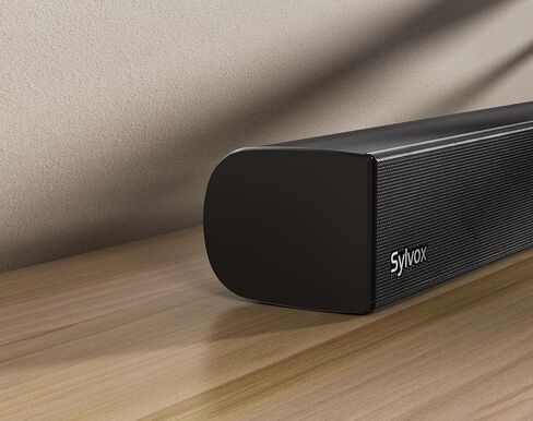 SYLVOX Outdoor Soundbar, Dolby Atmos, IP65 Waterproof, 2.1 Channel, Bluetooth 5.3, HDMI/AUX/ARC/Optical/USB, Ultra-Slim Design, 4 EQ Modes, Works Outdoor TV(Elf S3) in Kuwait