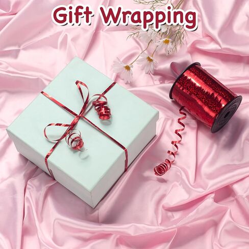 500 Yard Gold Curling Ribbon for Gift Wrapping, Balloon Ribbon, Balloon String, Curly Ribbon, Thin Ribbon, 3/16" Gift Ribbon for Birthday, Baby Shower, Christmas in Saudi Arabia