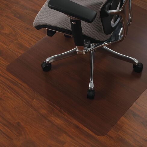 Staples 1174251 36-Inch X 48-Inch Hard Floor Chair Mat Black (26990) in Saudi Arabia