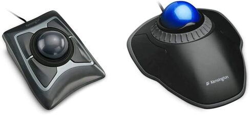 Kensington Expert Wireless Trackball Mouse (K72359WW) Black ، 3.5 "× 6.1" × 8 "و Morbit Wireless Brackball Mouse مع خاتم التمرير اللمس (K72352us) ، Black in Kuwait