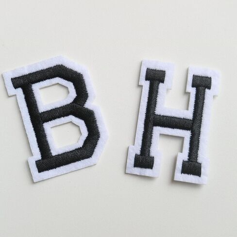26pc/Set Iron on Letter Alphabet Embroidered Patches for Clothing Adhesive Badge Decorate Repair Patches Appliques for Backpack Shirts Hats Bags Jeans Clothes Accessories (Frog Blue) in Kuwait