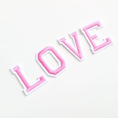 26pc/مجموعة الحديد على رسالة أبجدية مطرزة بقع مطرزة للملابس شارة لاصقة تزيين بقع إصلاحات القبعات القبعات القبعات أكياس جينز ملحقات الملابس (الضفدع الأزرق) in Kuwait