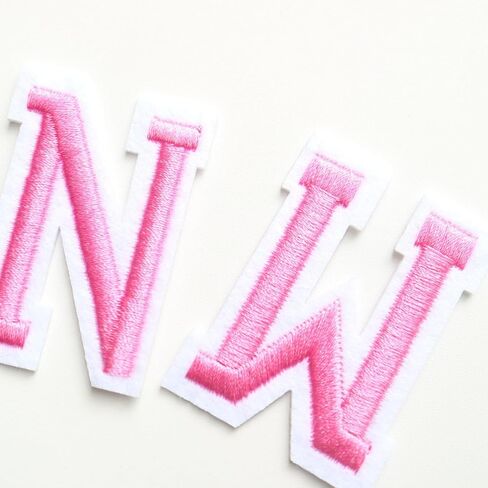 26pc/مجموعة الحديد على رسالة أبجدية مطرزة بقع مطرزة للملابس شارة لاصقة تزيين بقع إصلاحات القبعات القبعات القبعات أكياس جينز ملحقات الملابس (الضفدع الأزرق) in Kuwait