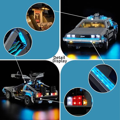 BrickSoul Led Light Kit for Lego 2-Fast-2 Furious Nissan Skyline GT-R (R34), Compatible with 76917 Lego Light Kit, Light Up Legos Fast and Furious Cars - NO Lego Blocks Set (Classic Version) in Saudi Arabia