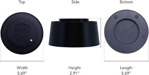 2 Base Boost – Height Boosting Stand 2 – Optimized Compatibility & Airflow - Midnight Black in Saudi Arabia
