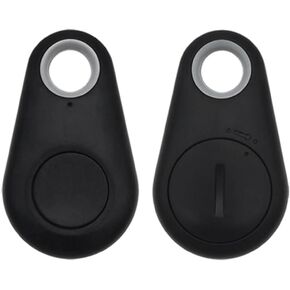 Bluetooth Key Finder, GPS Item Tracker with Two-Way Anti-Lost Feature, Black