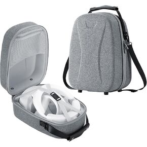 Carrying Case for PSVR2 – Lightweight Travel Storage for PlayStation VR2 Headset, Controllers & Accessories | Custom Fit, Odor-Free & Scratch-Resistant Design