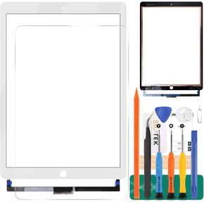 for iPad Pro 12.9 Screen Replacement A1670 for iPad Pro 12.9 2017 Screen Replacement for iPad Pro 12.9 2nd Gen Digitizer Touch Screen Replacement A1671 A1821 (No LCD Display) (White)