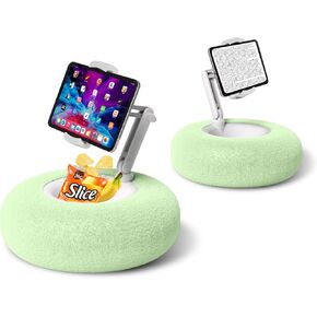 Kindle Pillow Stand Holder for Reading in Bed, Tablet iPad Pillow Stand for Lap Compatible with 4.7"-13" Phone, Tablet, iPad, iPhone, Google, Kindle, Samsung(Pink)