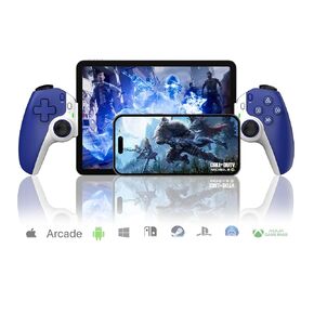Crotrain Mobile Gaming Controller for iPhone/iPad/Android/Tablet/Switch/PS4/PC, Wireless Gamepad with Hall Joystick & Hall Trigger/Back Key/Turbo, Streaming on PS5/PS4/Xbox/PC, Cloud Gaming Controller
