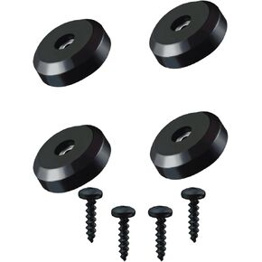 4-Pack DJ Speaker Spikes Feet with Washer Screws for Home Theater Karaoke Furniture Appliances Guitar Amplifier Speaker Repair Accessories