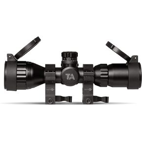 Tacticon Falcon V3 3-9x32mm Rifle Scope with QD Mounts | Disabled Combat Veteran Owned Company | Magnified Optics Gun Scopes with Red Green or Blue Illuminated Mil-Dot Reticle | Tactical Accessories