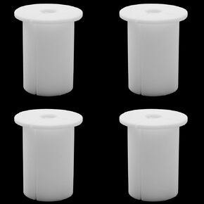 TAODAN 4PCS Silicone Rubber Cable Threading Sleeve Antenna Wall Sole Ring Wiring Kit TaiNet Cable Adapter Cable Protector for 3/4 Inch Wall Hole Wires Wall Plug Wall Hole Sleeve Black