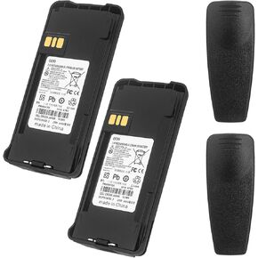 PMNN4476 استبدال البطارية ， 2500mAh بطارية LI-ION ل MOTEROLA CP185 CP1200 CP1300 CP1600 CP1660 PMNN4476A Radios BLI-4081 PMNN4081 4080 4082 PMNN4404 مع مقطع حزام+حزام in Kuwait
