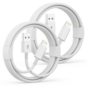 Car Carplay Cable, 2Pack USB A to Lightning Cable iPhone Charger Cord Compatible iPhone 14 13 12 11 Pro Max XR XS X 8 7 6 Plus SE iPad Charger Car Charging Cord (3FT)