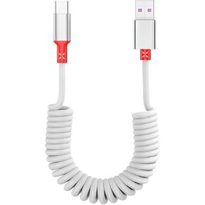 [معتمد من Apple MFi] كابل شحن سريع للسيارة iPhone 16 Pro، قابل للسحب بطول 5 أقدام 60 وات USB A إلى USB C سلك شحن وشاشة مزامنة البيانات متوافق مع iPhone 16/Pro Max/Plus/15 iPad Pixel Galaxy in Kuwait