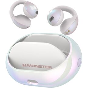 سماعات الرأس الوحشية Open Ear AC600 ، Bluetooth 5.4 سماعات الأذن اللاسلكية مع استريو HIFI ، سماعات أذن مقطع مع مكالمة واضحة ، 21 ساعة ، التحكم في اللمس ، وسماعات اللاسلكية المقاومة للماء IPX6 للهواء في الهواء الطلق.