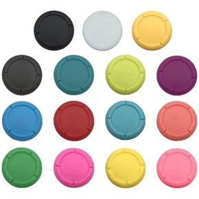 4PCS 3D Analog Thumbstick Thumb Stick Grip Cap for Switch/Switch Lite Controller Joystick Cap (Apple Green)