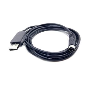 USB to Mini Din 8Pin Male Cable with FIDI Chip for CT-62 CAT Data Cable 1.8 Meter