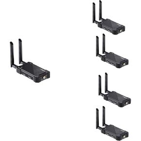 Wireless HDMI Transmitter and Receiver, 1 Transmitter and 4 Receivers (1TX 4RX)