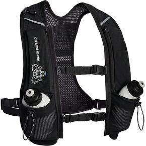 Water Buffalo Hydration Running Vest - Quiver Hydration Vest - Running Hydration Vest with Dual Water Bottles - Lightweight Water Backpack for Running,