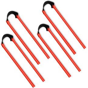 4 Pcs Slingshot Replacement Band Sets, Heavy Duty Pull Slingshot Replacement Elastic Rubber Bands for Hunting Outdoor Shooting Games Slingshot Replacement Band