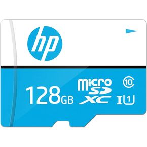 HP 128GB mx310 Class 10 U1 microSDHC Flash Memory Card – Read Speed Up to 100MB/s, Quick & Reliable Data Transfer, Ideal for HD Photography and Full HD Videography, UHS-I, for Use with Mobile Devices