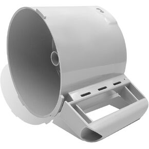 Upgrade 112204S Cutter Bowl Compatible with Robot Coupe R2,R2B,R2N,R2 Dice Food Processor 3-Quart Gray Mixing Bowl