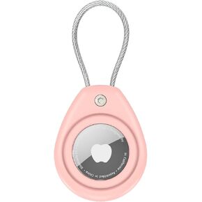 حامل الجوية المقاوم للماء ، سلسلة مفاتيح Airtag مع قفل آمن ، حافظة Airtags للحفاظ على Apple Airtags ، إكسسوارات Air Air Case المضادة للوقاية للكلاب والمفاتيح والأمتعة والرجال Keyyrings & Keychains-BLACK