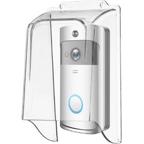 Keypad Waterproof Cover, Clear Ring Button Flip Cap, Doorbell Rain Cover Weatherproof Cap, Compatible for Ring Camera Door Keypad Access Control Attendance Machine