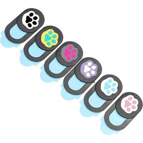 6 PCS camera cover camera slide webcam cover slide cute tablet camera camera for computer Webcam Cover Slide for Privacy latop laptop protective case abs slider