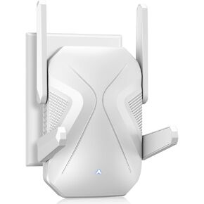 2025 WiFi Extender Signal Booster (5G/2.4G), 10X Faster WiFi 6 Range Extender, Best Internet Repeater for Home, Wireless Router Amplifier w/Gigabit Ethernet Port, Easy Setup | Support Most Devices